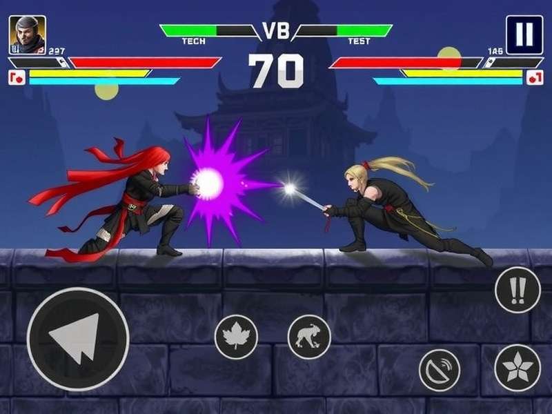 Ninja Strike Force Gameplay Screenshot